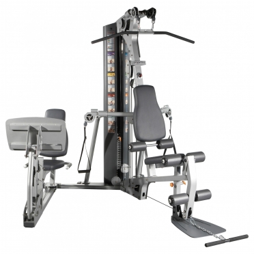 Life Fitness krachtstation G3 met legpress en zware weight stack gebruikt